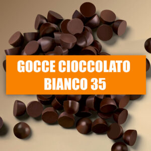 Gocce Cioccolato Bianco 35