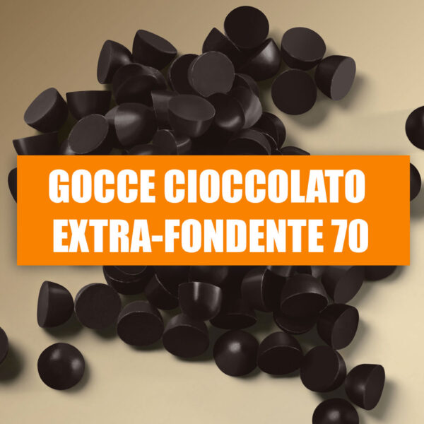 Gocce Cioccolato Extra-Fondente 70